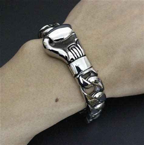 boxing stainless steel bracelet|Stainless Steel Bracelets .